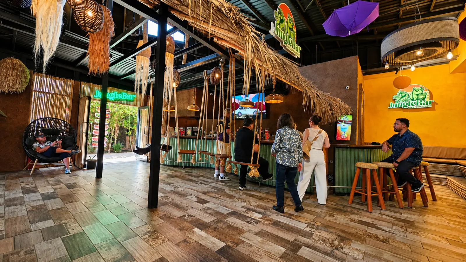Interior of the restaurant at PAIPAI